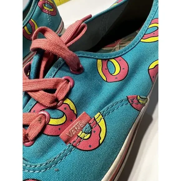 Vans OF Odd Future Sk8-Hi Shoes OF Donut Scuba Blue Size 11.5 Men RARE - Picture 3 of 9